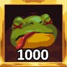 1,000 frogs