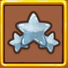 Complete levels with 3 stars.