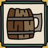 A beer mug