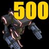 500 Military Bot Kills