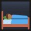 Person in Bed - Medium-Dark Skin Tone