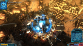 Explosions everywhere.