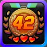 Get three heart in stage42