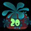 Activate red plant 20 times!