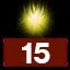 Upgrade the yellow energy 15 times