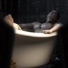You were watching Cassandra through the keyhole as she was having a bath