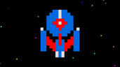 Blue Spaceship