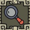 A magnifying glass