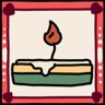 A candle
