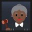 Woman Judge - Dark Skin Tone