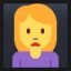 Woman Frowning