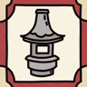 A stone lantern
