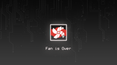 Fan is over