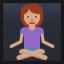 Person in Lotus Position - Medium Skin Tone
