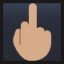 Middle Finger - Medium Skin Tone
