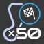Finished 50 Races