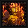 It's burning up!