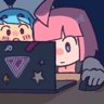 SHE GETS DISTRACTED EASILY, DOESN'T SHE?