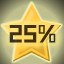 25% Complete