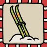 A skis