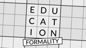 An Education or a Formality