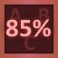Alphabet Accuracy 85