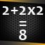 2+2x2=8