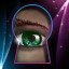 The eye in the keyhole