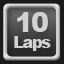 10 laps