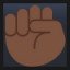 Raised Fist - Dark Skin Tone