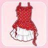 French Polkadot Dress