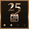 Played 25 Days In A Row