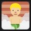 Man in Steamy Room - Medium-Light Skin Tone