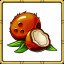 Skilled coconut thrower