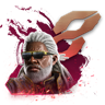 The fists reveal the fighter.
