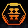 Packed trophy cabinet