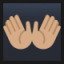 Open Hands - Medium Skin Tone