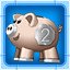 Piggy Bank Silver