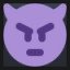 Angry Face With Horns