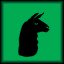 Llama in My living room