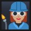 Woman Factory Worker - Medium Skin Tone