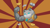 Lady Luck is a cool cat