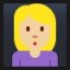 Woman Pouting - Medium-Light Skin Tone