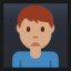 Man Frowning - Medium Skin Tone