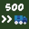 Go the distance: 500