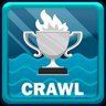 World Record in Swimming Crawl