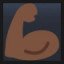 Flexed Biceps - Dark Skin Tone