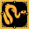 Just like a snake