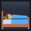 Person in Bed - Medium Skin Tone