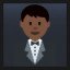 Man in Tuxedo - Dark Skin Tone
